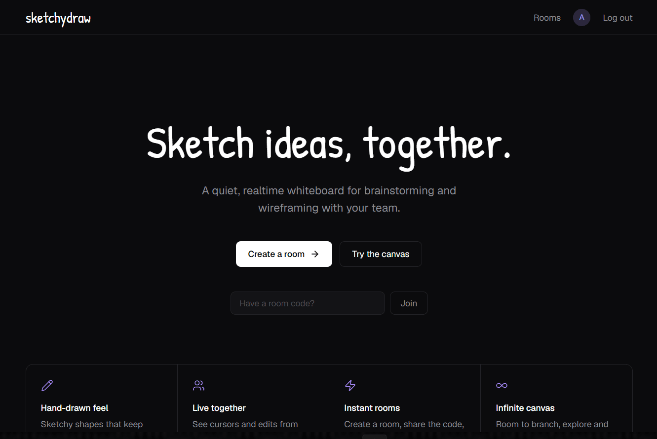 SketchyDraw project screenshot